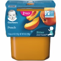 Gerber 2nd Foods Peach Baby Food Perspective: Main