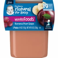 Gerber® 2nd Foods® Banana Plum Grape Baby Food