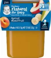Gerber® 2nd Foods Apricot Mixed Fruit Stage 2 Baby Food