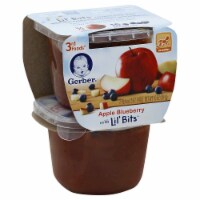 Gerber 3rd Foods Apple Blueberry Lil' Bits Perspective: Main