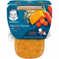 Gerber Mac & Cheese with Lil' Bits Cups 2 Count Perspective: Main