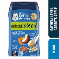 Gerber® Power Blend Oatmeal Lentil Carrots & Apples Stage 2 Baby Food Cereal