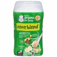 Gerber® Organic Power Blend Chickpea Banana & Chia Oatmeal Cereal