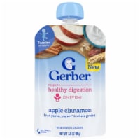 Gerber® Toddler Apple Cinnamon Infant Puree Pouch Perspective: Main