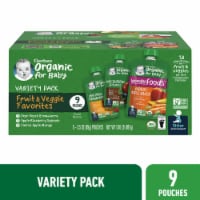 Gerber® Organic 2nd Foods Stage 2 Baby Food Value Pack