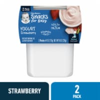 Gerber Yogurt Blends Stage 3 Baby Snacks Strawberry Perspective: Main