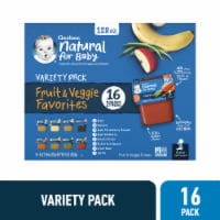 Gerber® 2nd Foods Fruit & Veggie Favorites Variety Pack