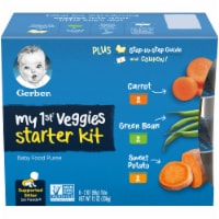 Gerber® My 1st Veggies Starter Kit Stage 1 Baby Food Multipack