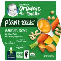 Gerber® Plant-tastic™ Harvest Bowl Vegan Macaroni with Creamy Veggie Sauce Toddler Meal