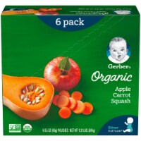 Gerber® Organic Apple Carrot Squash Sitter Multipack Perspective: Main