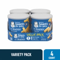 Gerber Snacks for Baby Lil' Crunchies Baked Corn Value Pack Perspective: Main
