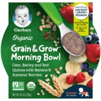 Gerber® Organic Grain & Grow™ Morning Bowl Summer Berries Baby Cereal