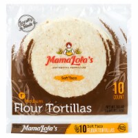 Mama Lola's Medium Soft Taco Flour Tortillas
