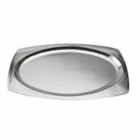 Leeber 72689 22 in. Hammered Rim Oval Tray