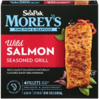 SeaPak Morey's™ Fine Fish & Seafood Wild Salmon Fillets Perspective: Main