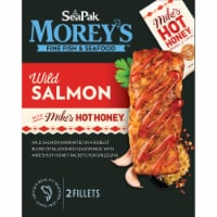 SeaPak Morey's Wild Salmon With Mike's Hot Honey Perspective: Main