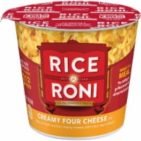 Rice-A-Roni Creamy Four Cheese Flavor Instant Rice Cup Perspective: Main