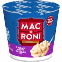 Mac-A-Roni™ Macaroni and Cheese Creamy White Cheddar Cup Perspective: Main