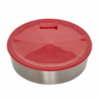 Instant Pot® Stainless Steel Round Pan with Red Lid & Divider