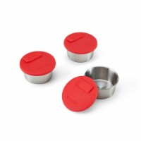 Instant Pot® Small Cups - Stainless Steel with Red Lids