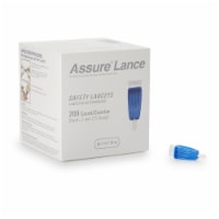 Assure Lancet 25 Gauge 2.0 mm Depth 200 Case(s), 200 /Case