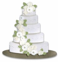 Jolee's By You Dimensional Stickers-Wedding Cake