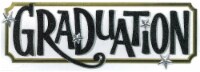 Jolee's Boutique Title Waves Dimensional Stickers-Graduation Tag