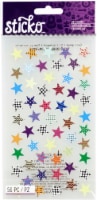 Sticko Trendy Stars Sticker Sheet - 56 Piece Perspective: Main