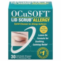 OCuSOFT® Lid Scrub Allergy Eyelid Cleanser Pads