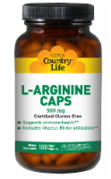 Country® Life L-Arginine Vegetarian Capsules 500mg Perspective: Main
