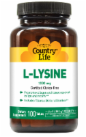 Country Life L-Lysine Tablets 1000mg
