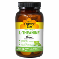 Country Life Fast-Acting L-Theanine Smooth Melts 100mg