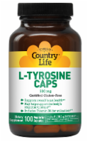 Country Life L-Tyrosine 500 mg with B-6 Vegetarian Capsules