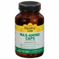 Country Life® Max-Amino with Vitamin B6 Vegetarian Capsules
