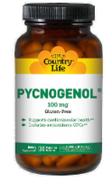 Country Life Pycnogenol 100 mg Vegetarian Capsules