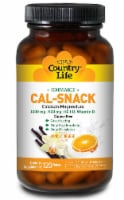 Country Life Chewable Cal-Snack Vanilla Orange Wafers 120 Count