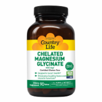 Country Life Chelated Magnesium Glycinate Tablets 400mg