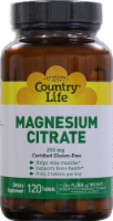Country Life Magnesium Citrate 250 mg Tablets