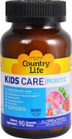 Country Life Kids Care Probiotic Berry Flavor Chewable Wafers Perspective: Main