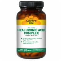 Country Life® Bio-Active Hyaluronic Acid Complex Joint Support Capsules Perspective: Main