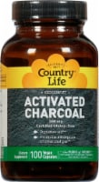 Country Life® Activated Charcoal Capsules 260mg