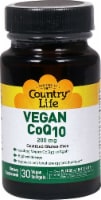 Country Life Vegan CoQ10 Capsules 200 mg