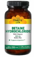 Country Life  Betaine Hydrochloride