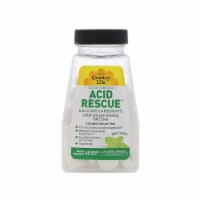 Country Life Acid Rescue Calcium Carbonate, Mint Flavor, 60 Chewable Tablets