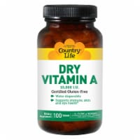 Country Life 10000 I.U. Dry Vitamin A Tablets