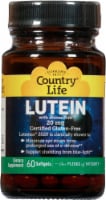Country Life Lutein with Zeaxanthin Dietary Supplement Softgels 20mg