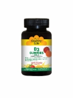 Country Life Strawberry & Orange Vitamin D3 Gummies 1000 IU
