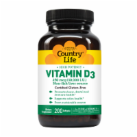 Country Life Vitamin D3 Softgels 250mcg