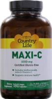 Country Life Maxi-C Vegan Capsules 1000mg 180 Count Perspective: Main