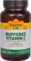 Country Life Buffered Vitamin C Tablets 500mg 250 Count